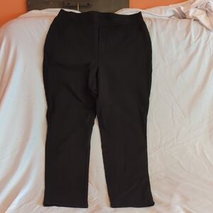 J. Jill Women's Classic Black Straight Leg Pants